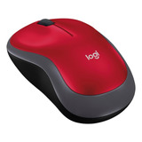 Mouse Logitech Inalambrico 1000 Dpi/rojo