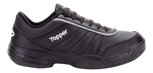 Zapatillas Topper Modelo Tenis Tie Break 3 Color Negro