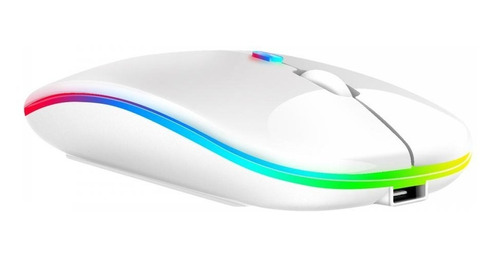 Mouse Bluetooth + Usb 2.4g Recargable Para Mac Win