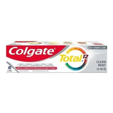 4un Colgate Crema Total12 Clean Mint 90gr