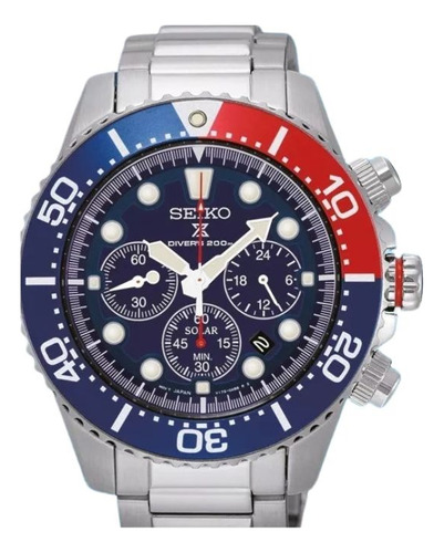 Seiko Prospex Solar Air Scuba Diver's 200m Ssc019p1 