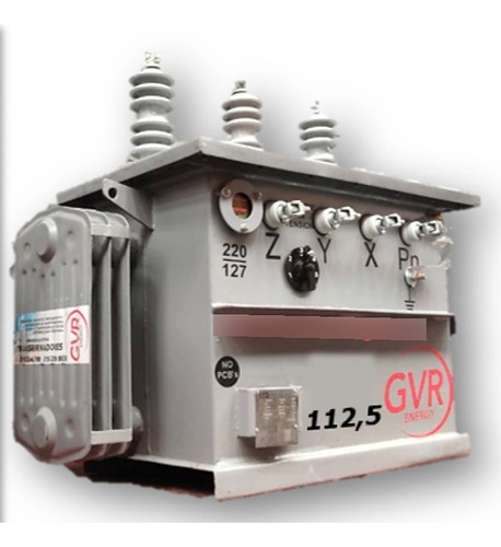 Transformador Convencional 112,5kva 3f 13.2 214/123v Usado 