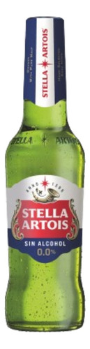 Cerveza Stella Artois 0.0% Sin Alcohol 330cc Pack X 6 Uni