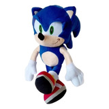 Peluche Sonic Azul Hedgehong Dash Teddy Erizo Azul