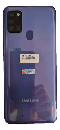 Samsung Galaxy A21s 128gb Color Azul Oscuro