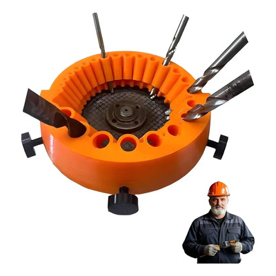 Vidabee Afilador De Brocas Multiusos, Herramienta Amoladora De Tala, Afilador De Brocas Y Cortadores, Brocas Para Madera Y Metal, Adaptador Taladro, Accesorios Para Taladros, Juego De Brocas Metal | MercadoLibre