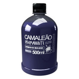 Tinta Permanente Pincel Marcador Kit Escrita 500ml Azul