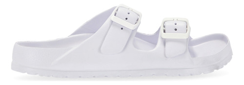 Sandalias Urbo Buckles En Blanco | Moov