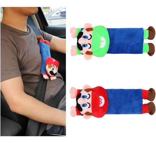 Fundas Para Cinturón De Seguridad De Coche Home Super Mario,