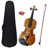 Violino Estudante 4/4 Case Arco Corda Partitur Breu Afinador