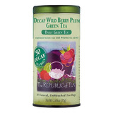 The Republic Of Tea - Decaf Wild Berry Plum Green Tea, 50 Te