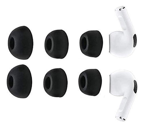 Almohadillas Para Auriculares AirPods Pro - Negras S/ M/ L