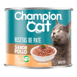 Lata Champion Cat Sabor Pollo Gato  315gr