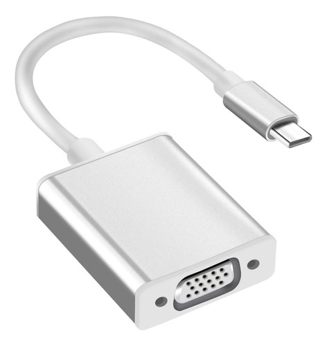 Cable Adaptador Convertidor Usb Tipo C A Vga Tv Monitor