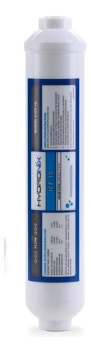 Filtro En Linea De Carbon Activado 2x10 Hydronix Icf-10