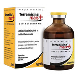 Terramicina Mais Injetável Zoetis Antibiótico + Anti-inflama