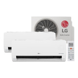 Ar Condicionado Bisplit LG Frio 16000btu 1x9000 1x12000 220v Cor Branco