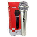 Kit 2 Microfone Tomate Igreja Karaoke Apresentação P10 2m