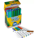 Crayola Marcadores Lavables Super Tips 100 Colores