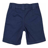 Bermuda Para Niño Marca Ferrioni Color Indigo Estilo Casual