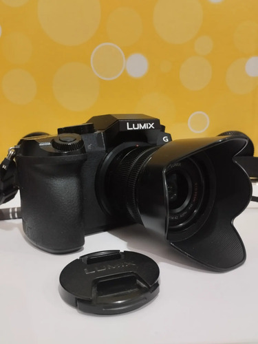 Panasonic Lumix Kit G7 + Lentes 14-42mm Y 45-150mm Dmc-g7w | Meses sin interés