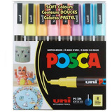 Marcadores Posca 3m Set 8 Colores Pastel Color Multicolor