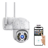 Camara Ptz 1080p Exteriores Vigilancia 24/7 + Memoria 128gb