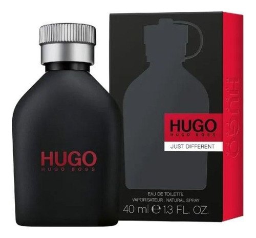 Perfume Hugo Just Different Masculino 40ml - Selo Adipec