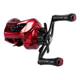 Carretilha P/ Pesca Maruri Luke Rec 6.3:1 Drag 6kg 5 Rol Red