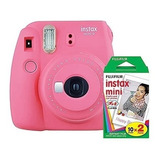Fujifilm Instax Mini 9 Instant Camera (rosada) + 20 Hojas