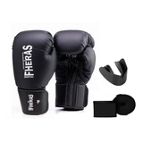 Kit Boxe Muay Thai  Fheras Luva Bandagem Bucal Masculino