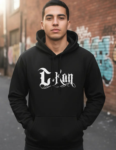 C Kan Sudadera Hoodie Rapero Rap Hip Hop | Meses sin interés
