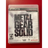 Metal Gear Solid The Legacy Collection Ps3 Oldskull Games