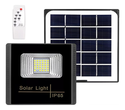 Lámpara Solar Recargable Led Impermeable Luz Pared Jardin