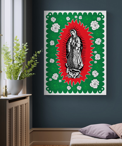 Cuadro En Lienzo Tayrona Store Virgen Guadalupe 001 30x40cm