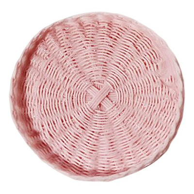 Cesta De Fruta De Pan En Miniatura De Resina Para Muebles,