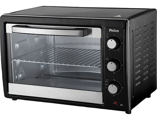 Forno Elétrico 38l Philco Pfe38p Com Timer Preto 127v