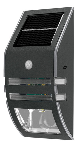 Lampara Cortesía Solar Led Sensor Luz Y Movimiento 0.33 W