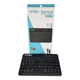 Mini Teclado Inalambrico Bluetooth Recargable Wb-3000 Weibo