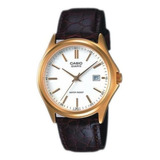 Casio Mtp-1183q-7a Reloj Analógico Dorado Para Hombre Con Co