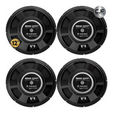 4 Parlante 12 Woofer 250w Audiosonic Wh 1228 Bob 1.5 Cjf