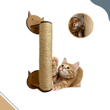 Arranhador Poste Para Gatos Brinquedo De Sisal E Mdf Oferta