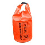 Bolso Estanco Impermeable Aquafloat Naranja 60 Lts