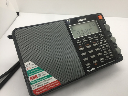 Radio Onda Corta Tecsun Pl880 Usado Como Nuevo