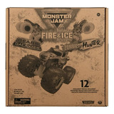 Set De 12 Monster Jam Fire & Fire Zombie Hunter Gears Galaxy