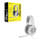 Fone De Ouvido Para Jogos Hs55 Corsair Stereo 3.5mm Branco