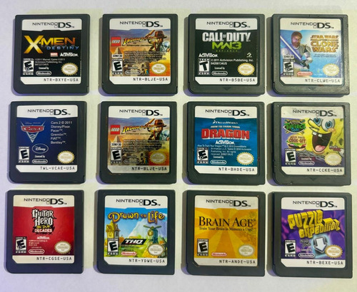 Lote 12 Jogos Nintendo Ds - Originais - Americanos