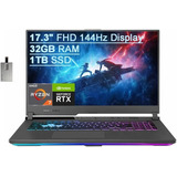 Asus 2021 Rog Strix G17 17.3  Fhd 144hz Gaming Laptop