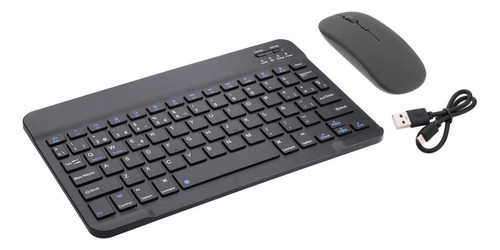 Inalámbrico Bluetooth Teclado Y Ratón Combo Español Para