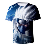 Polera Naruto Para Niños, Kakashi Hatake